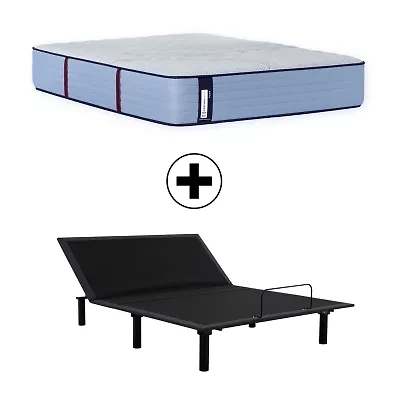 Sealy Posturepedic Ripley 13" Ultra Firm Tight Top - Mattress + Adjustable Base