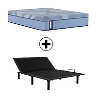 Sealy Posturepedic Gatemore 13" Hybrid Firm Tight Top - Mattress + Adjustable Base