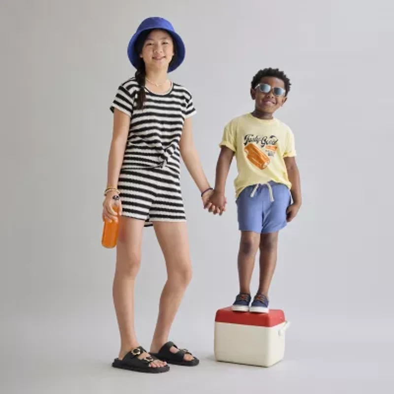 Thereabouts Girls Morgan Footbed Sandals