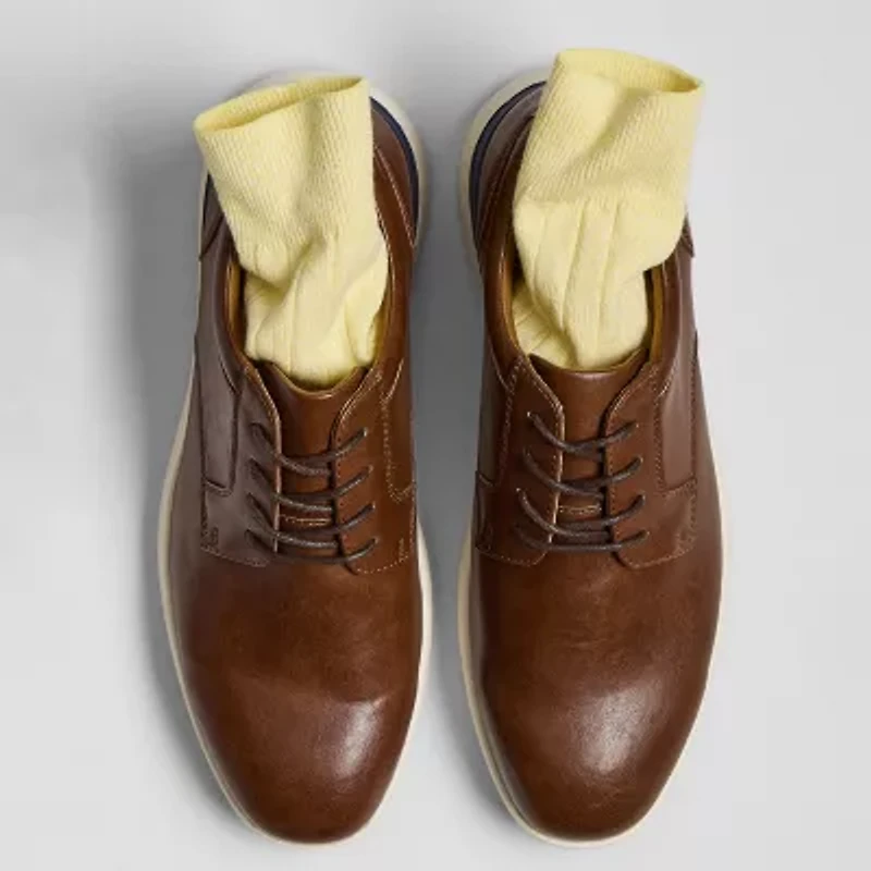 J. Ferrar Ruskin Mens Round Closed Toe Slip-On Shoe