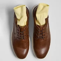 J. Ferrar Redbank Mens Round Closed Toe Oxford Shoes