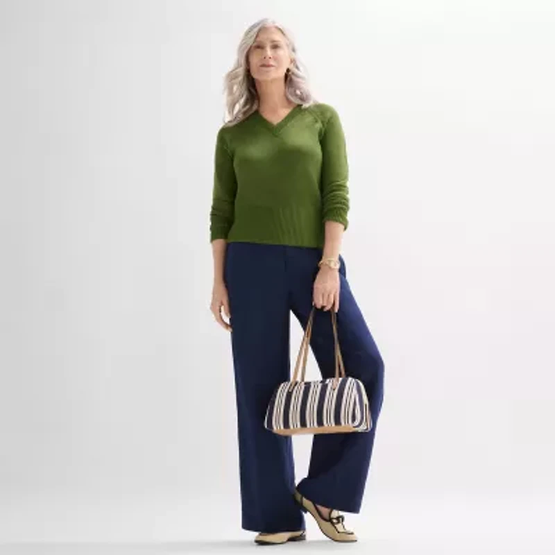Liz Claiborne Mallory East/West Satchel