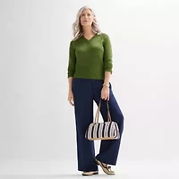 Liz Claiborne Mallory East/West Satchel