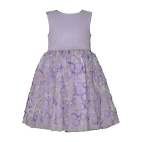 Bonnie Jean Girls Sleeveless Fit + Flare Dress