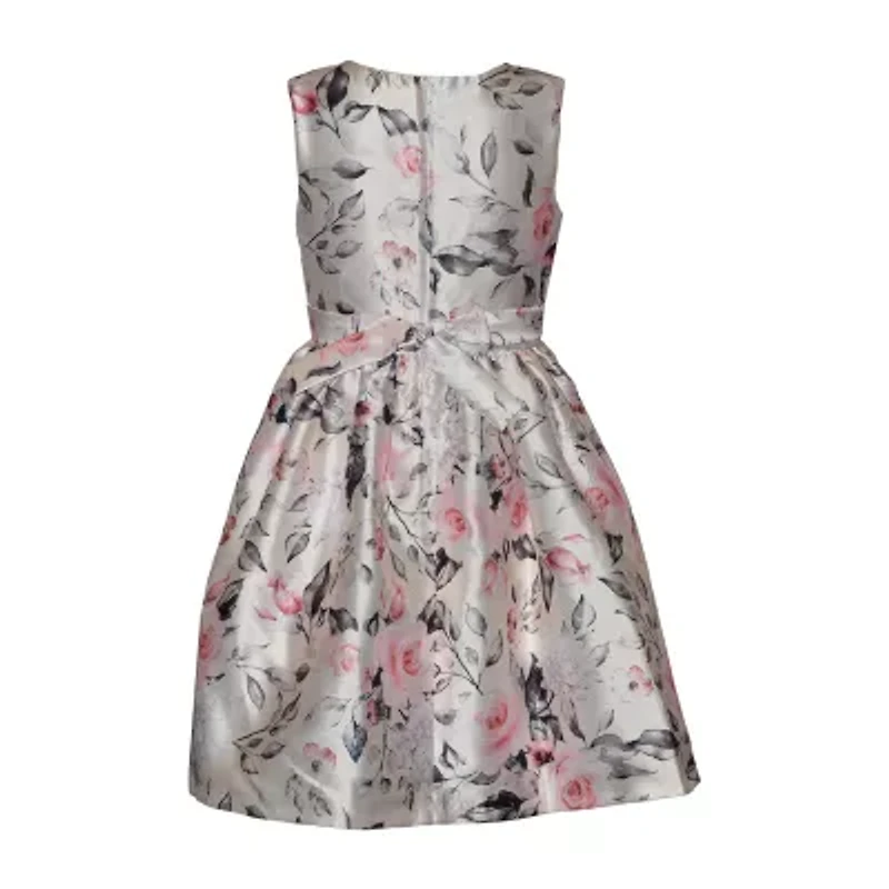 Bonnie Jean Girls Plus Sleeveless Fit + Flare Dress