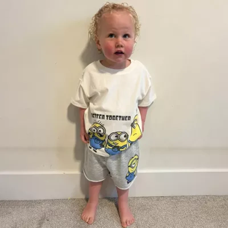 Grayson Little Toddler Boys Minions 2-pc. Short Set