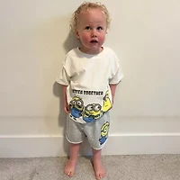 Grayson Little Toddler Boys Minions 2-pc. Short Set