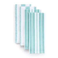 Cooks Stripe 4-pc. Kitchen Towel Set