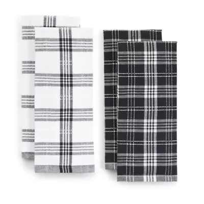 Cooks Windowpane 2-pc. Kitchen Towel Set