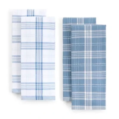Cooks Windowpane 2-pc. Kitchen Towel Set