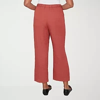 Alfred Dunner Spice Market Womens Straight Ankle Pant