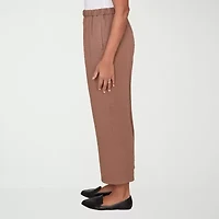 Alfred Dunner Spice Market Womens Straight Ankle Pant