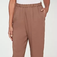 Alfred Dunner Spice Market Womens Straight Ankle Pant