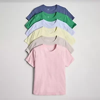 Xersion Womens Cotton Crew Neck Short Sleeve T-Shirt