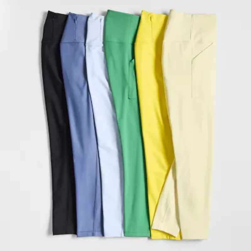 Xersion EverContour+ Womens High Rise 23" Cropped Legging
