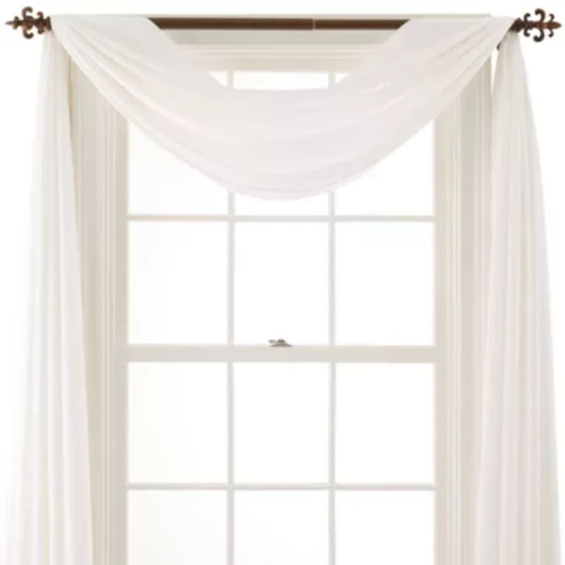 JCPenney Home Kathryn Scarf Valance