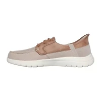 Skechers Hands Free Slip-Ins On The Go Flex Palmilla Womens Boat Shoes