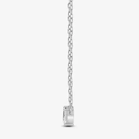 F / Si2) Womens 1/ CT. T.W. Lab Grown White Diamond 10K Gold 18 Inch Pendant Necklace