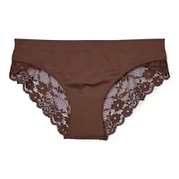 Ambrielle Seamless Lace Cheeky Panty 14p050