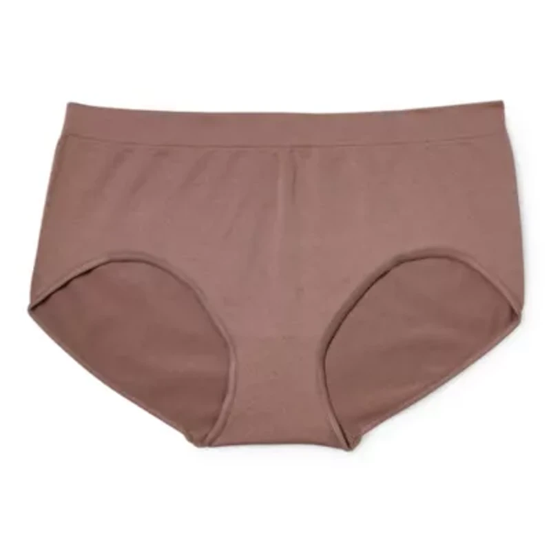 Ambrielle Womens Seamless Brief Panty