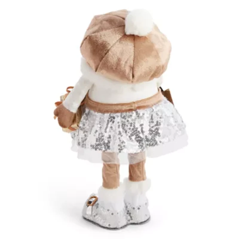 North Pole Trading Co. 15in Shopper Christmas Gnome