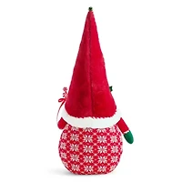 North Pole Trading Co. 27in Fairisle Christmas Gnome