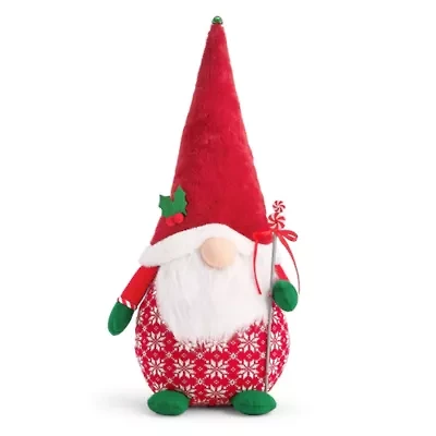 North Pole Trading Co. 27in Fairisle Christmas Gnome