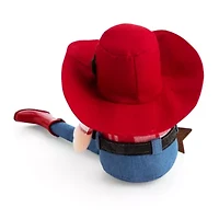 North Pole Trading Co. Small Sitter Cowboy Christmas Gnome