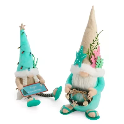 North Pole Trading Co. Costal Set 2-pc. Christmas Gnome