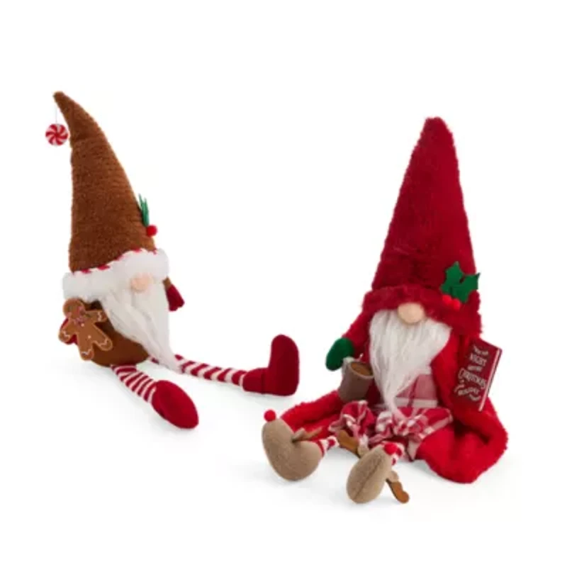 North Pole Trading Co. Noel Market Set 2-pc. Christmas Gnome