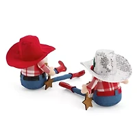 North Pole Trading Co. Cowboy Set 2-pc. Christmas Gnome