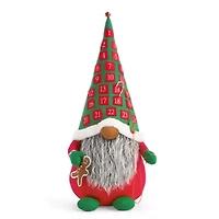 North Pole Trading Co. 27in Advent African American Christmas Gnome