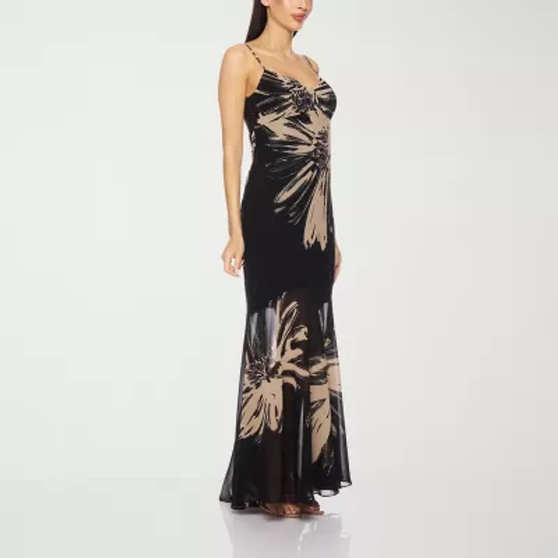 Premier Amour Womens Sleeveless Maxi Dress