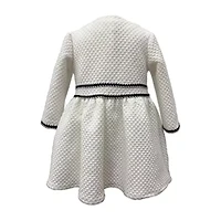 Blueberi Boulevard Baby Girls Sleeveless 3-pc. Dress Set