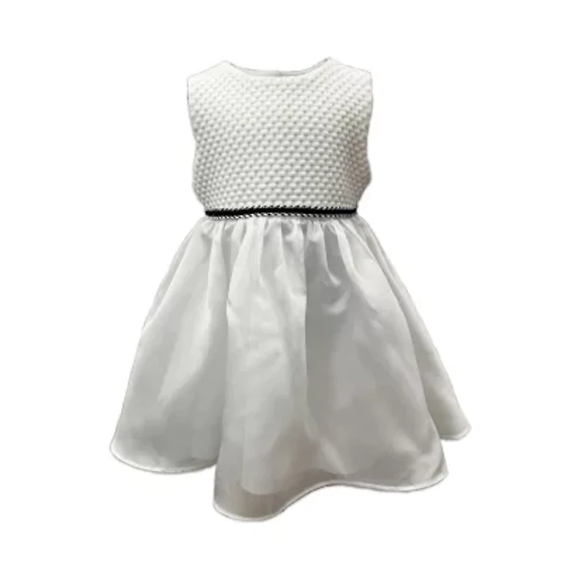 Blueberi Boulevard Baby Girls Sleeveless Holiday Dress Set