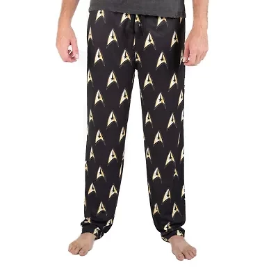 Mens Star Trek Fleece 1 Pair Pajama Pants