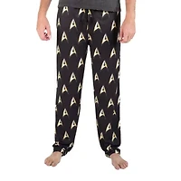 Mens Star Trek Fleece 1 Pair Pajama Pants