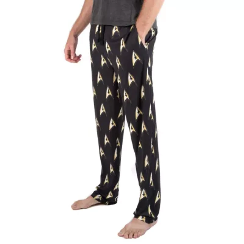 Mens Star Trek Fleece 1 Pair Pajama Pants