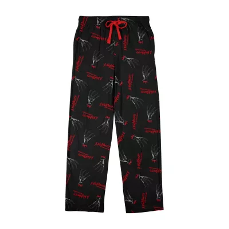 Nightmare On Elm Street Mens Fleece Pajama Pants