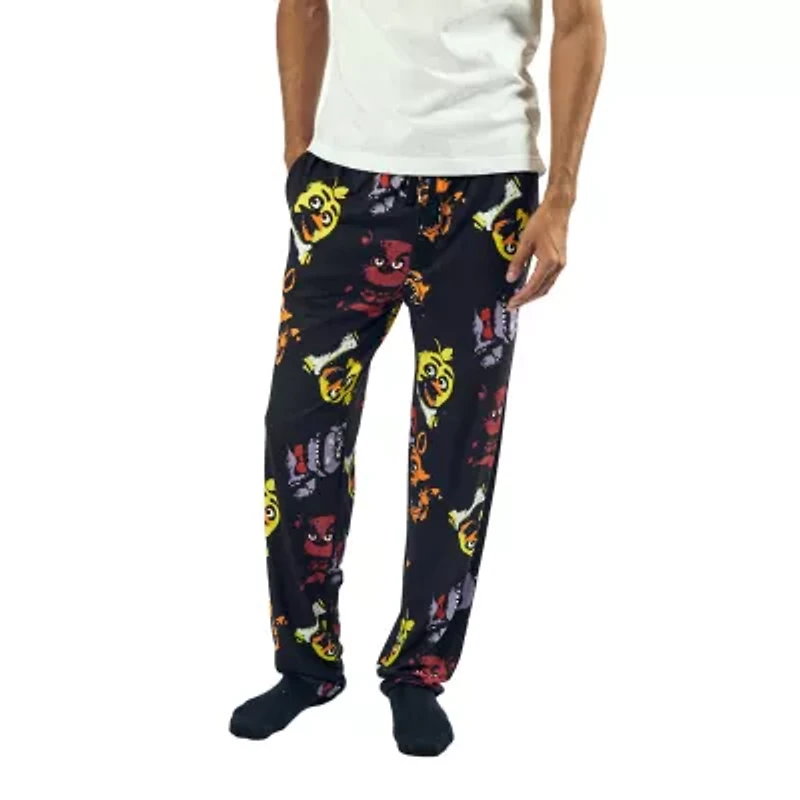 Mens Five Nights at Freddys Fleece 1 Pair Pajama Pants