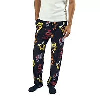 Mens Five Nights at Freddys Fleece 1 Pair Pajama Pants