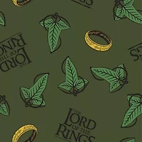 Lord Of The Rings Mens Fleece 1 Pair Pajama Pants