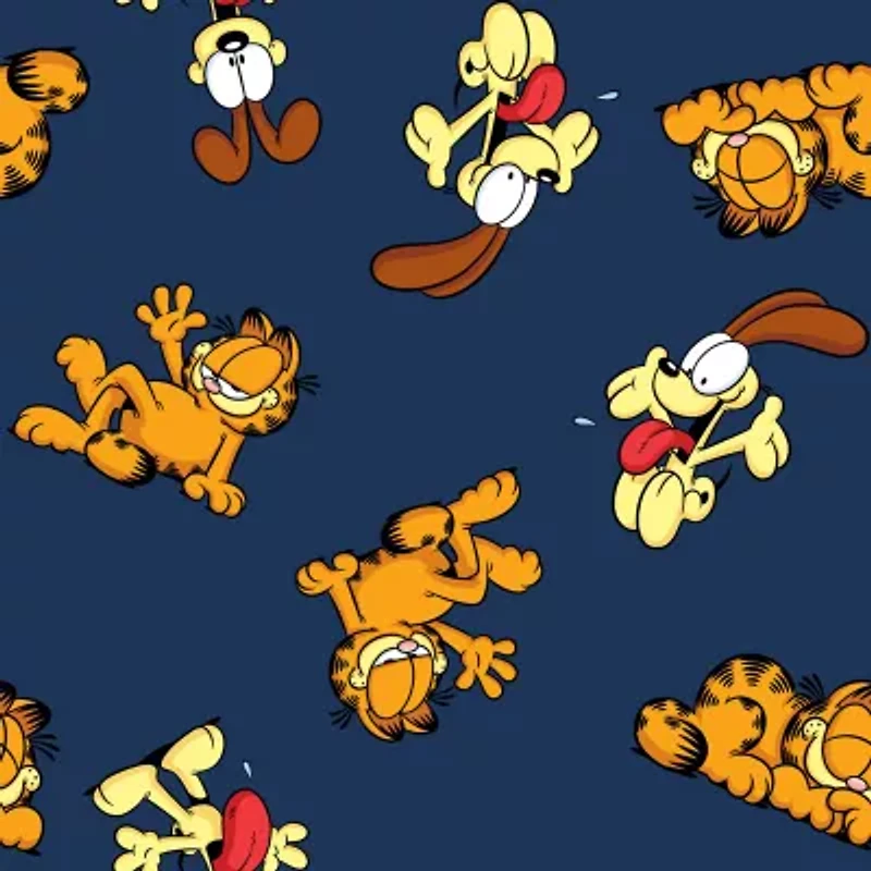 Mens Garfield Fleece 1 Pair Pajama Pants