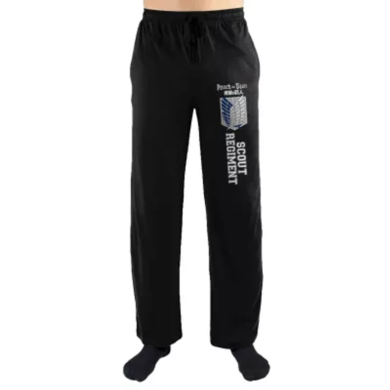 Attack On Titan Scout Mens Fleece 1 Pair Pajama Pants