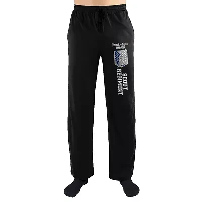 Attack On Titan Scout Mens Fleece 1 Pair Pajama Pants