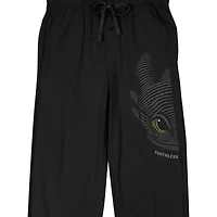 Dragon Toothless Mens Fleece 1 Pair Pajama Pants
