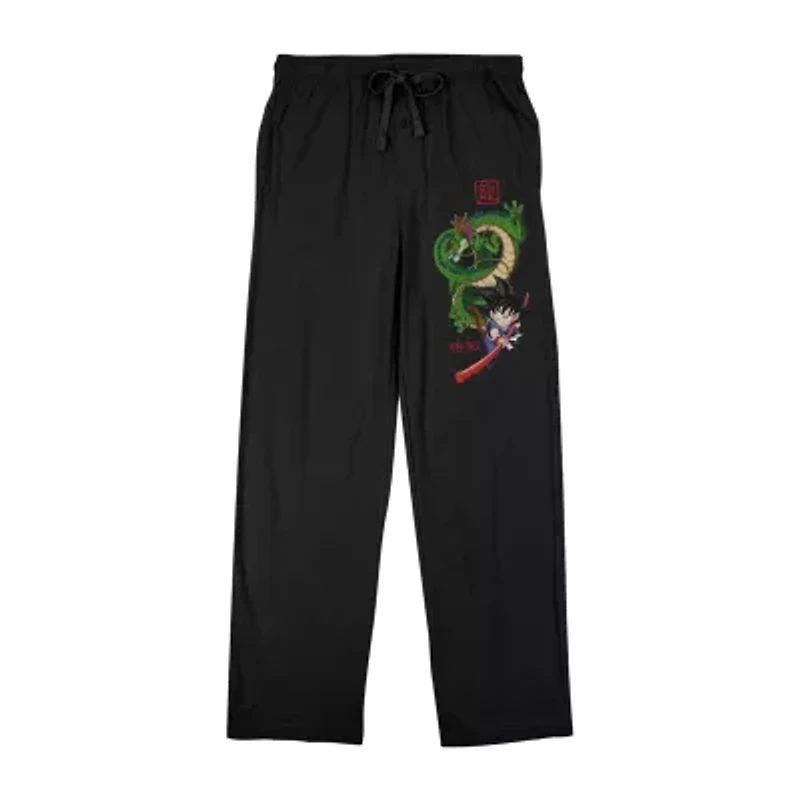 Mens Dragon Ball Z Fleece 1 Pair Pajama Pants