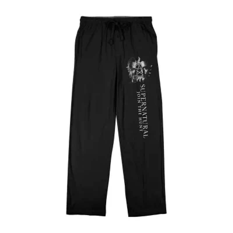 Supernatural Winchester Mens Fleece 1 Pair Pajama Pants