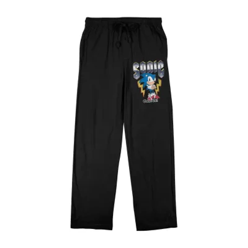 Mens Sonic the Hedgehog Fleece 1 Pair Pajama Pants