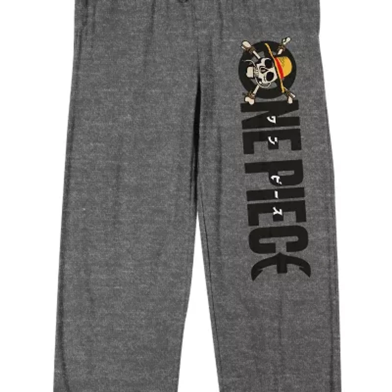 One Piece (Manga) Mens Fleece Pajama Pants